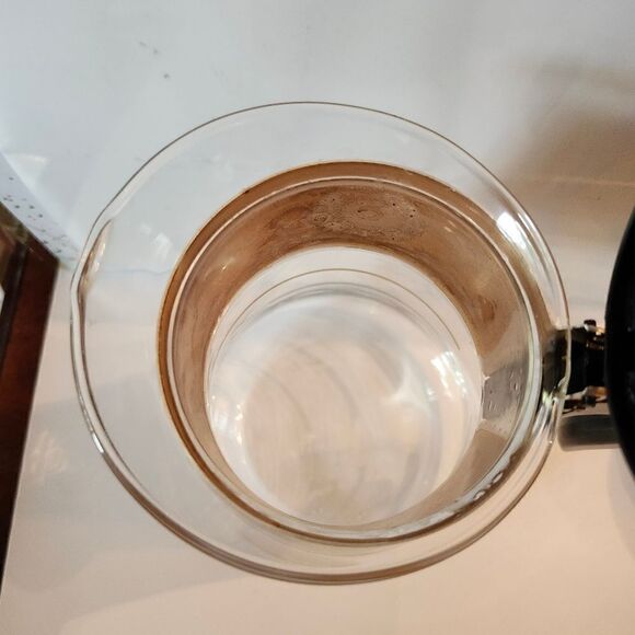 Vintage Very Good 1960s "David Douglas Flameware" 8 Cup Glass Coffee Pot Carafe - Picture 8 of 8